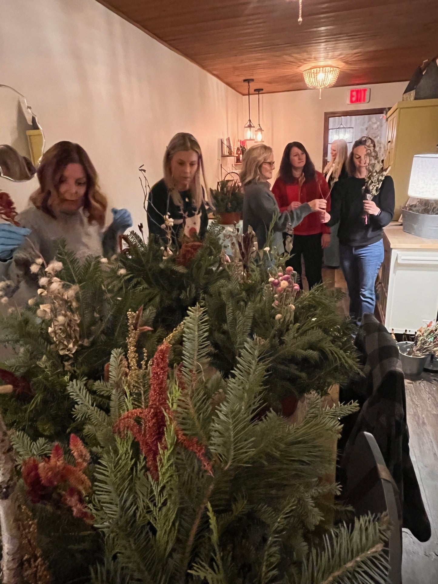12/03/25 Holiday Snip and Sip with Petal & Stick