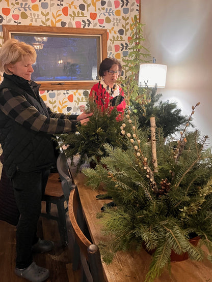 12/03/25 Holiday Snip and Sip with Petal & Stick