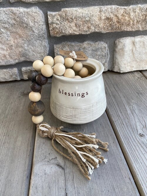 Blessing Beads - Wisdom from the North Shore (Canoe Paddle)