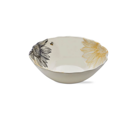 Let It Bee Bamboo Melamine Serving Bowl