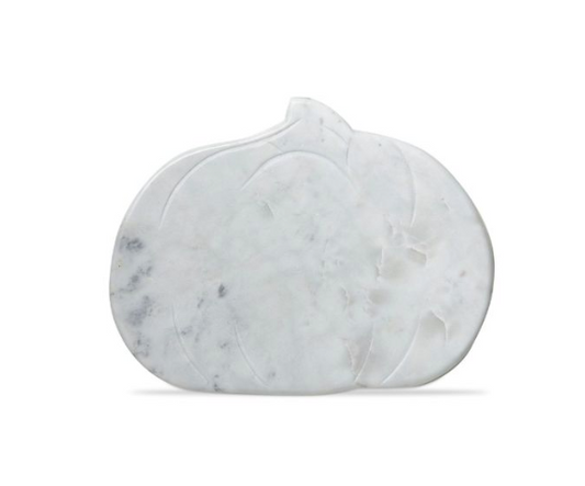 Pumpkin Shape Marble Serving Board