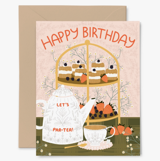 Birthday Par-Tea Card