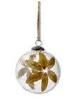 Embedded Leaf Ornament- Large