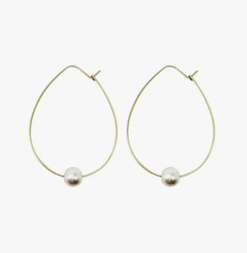 Ethereal Bead Hoops