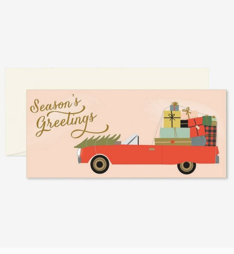 Season’s Greetings Convertible Greeting Card