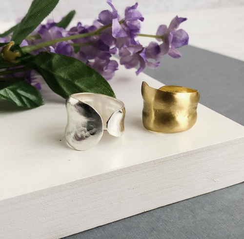 Sculptural Wrap Ring