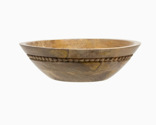 Wood Bead Bowl