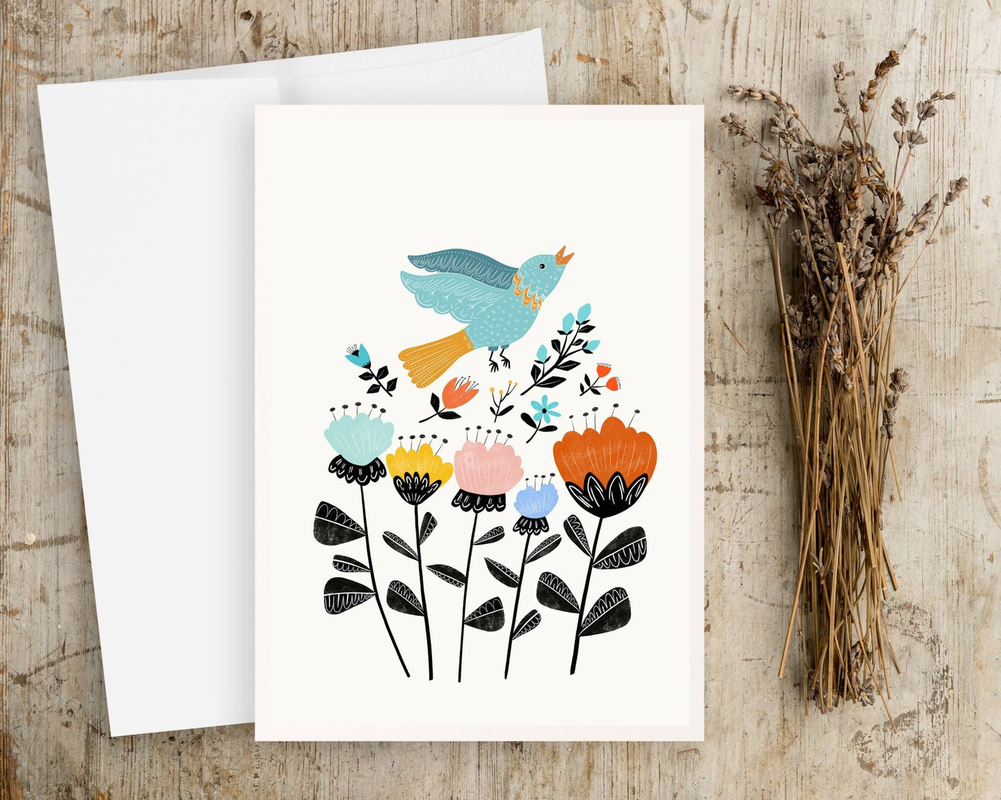 A Song for Everyone - Modern Greeting Card - La Vie Est Belle
