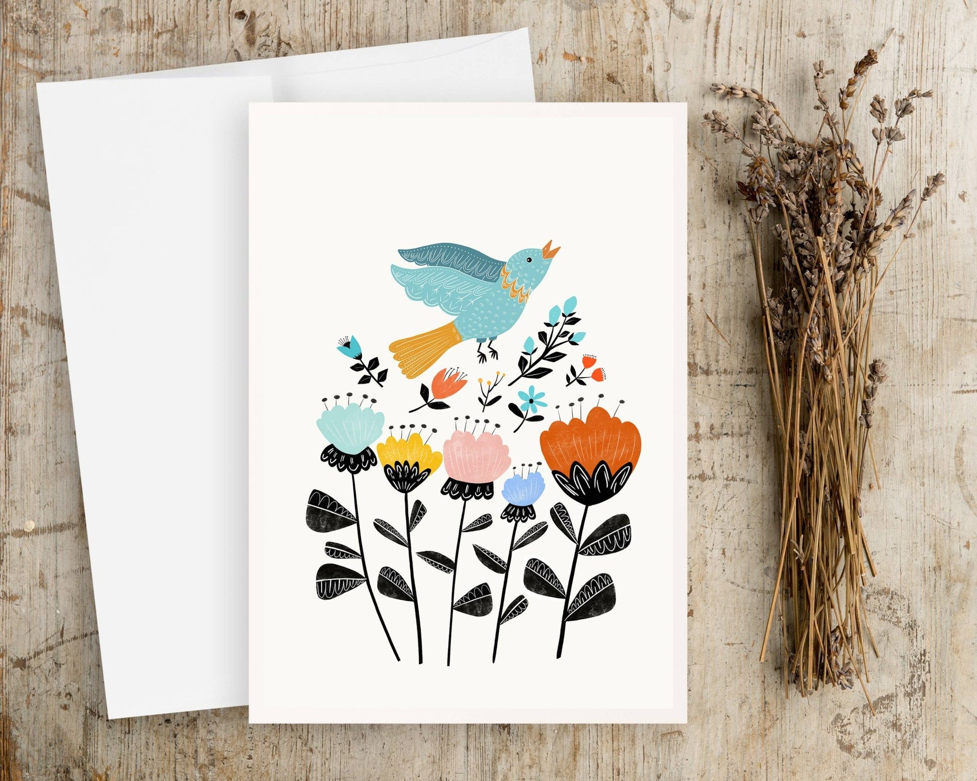 A Song for Everyone - Modern Greeting Card - La Vie Est Belle