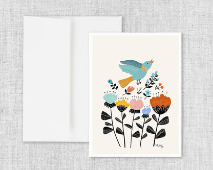 A Song for Everyone - Modern Greeting Card - La Vie Est Belle