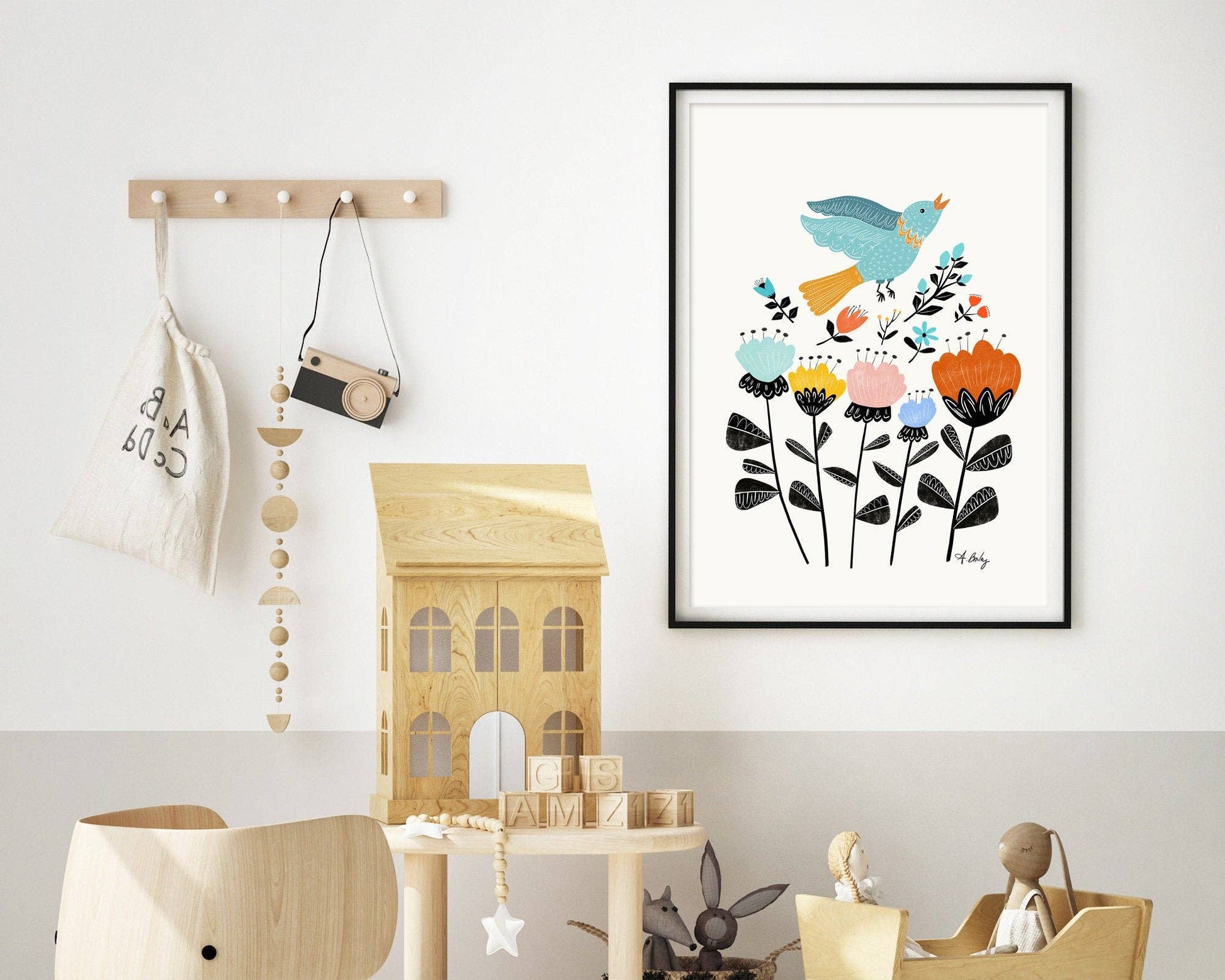 A Song for Everyone - Scandinavian Wall Art - La Vie Est Belle