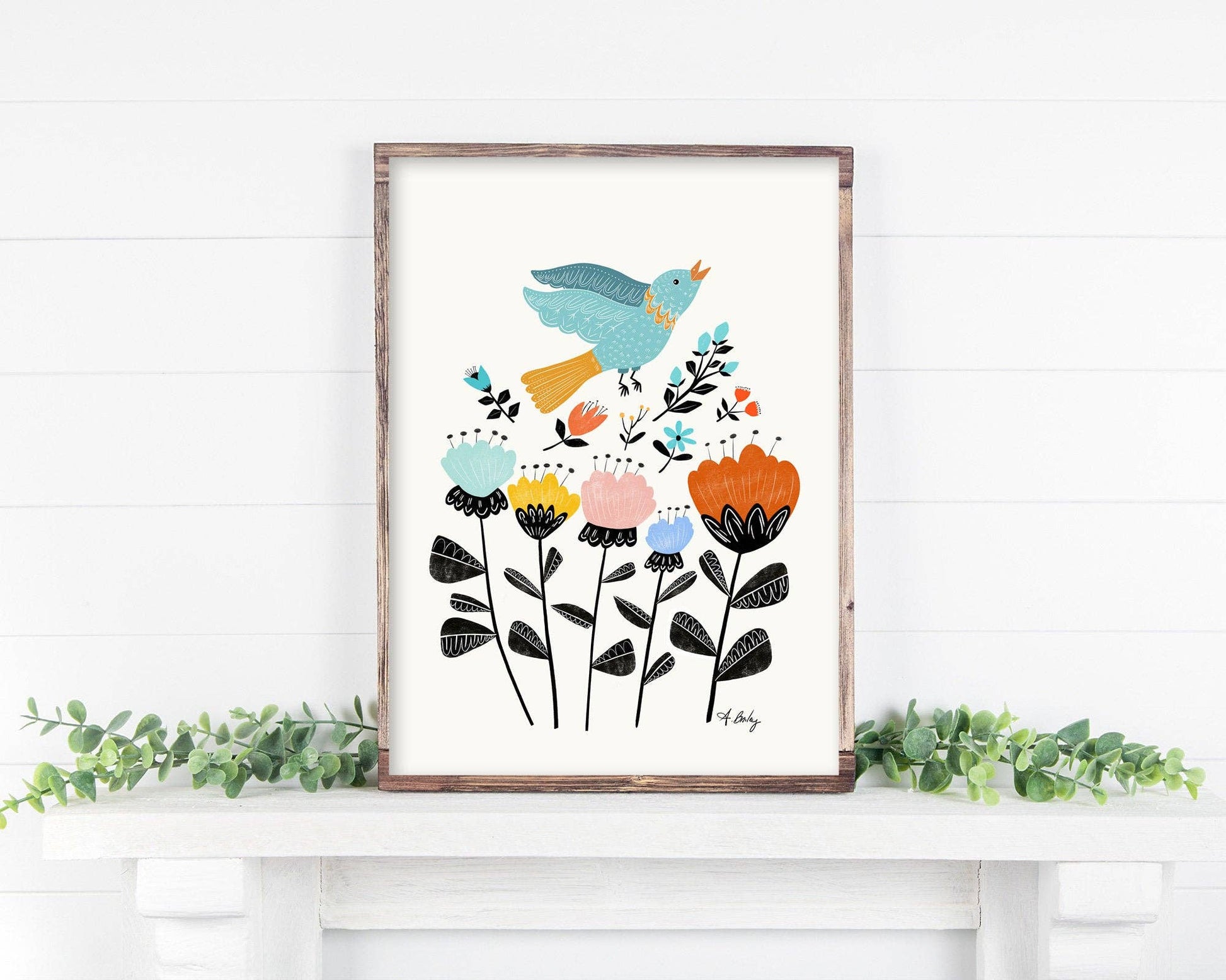 A Song for Everyone - Scandinavian Wall Art - La Vie Est Belle