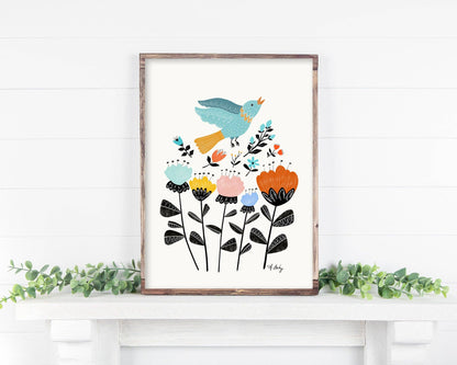 A Song for Everyone - Scandinavian Wall Art - La Vie Est Belle
