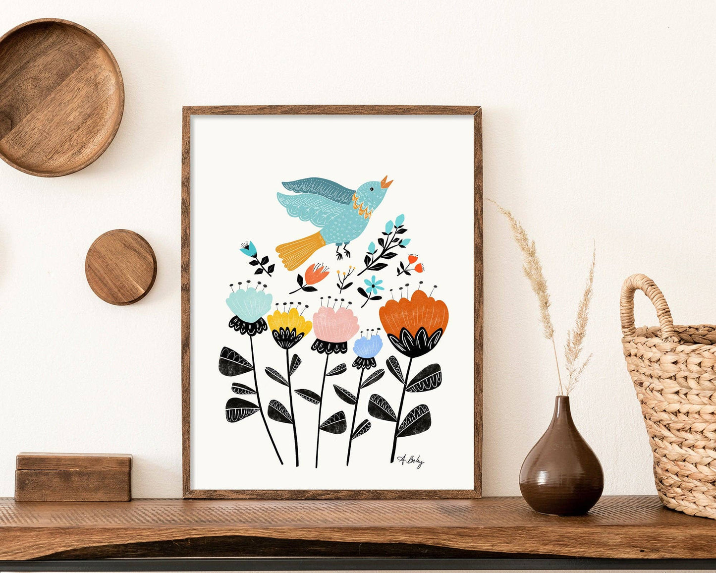 A Song for Everyone - Scandinavian Wall Art - La Vie Est Belle