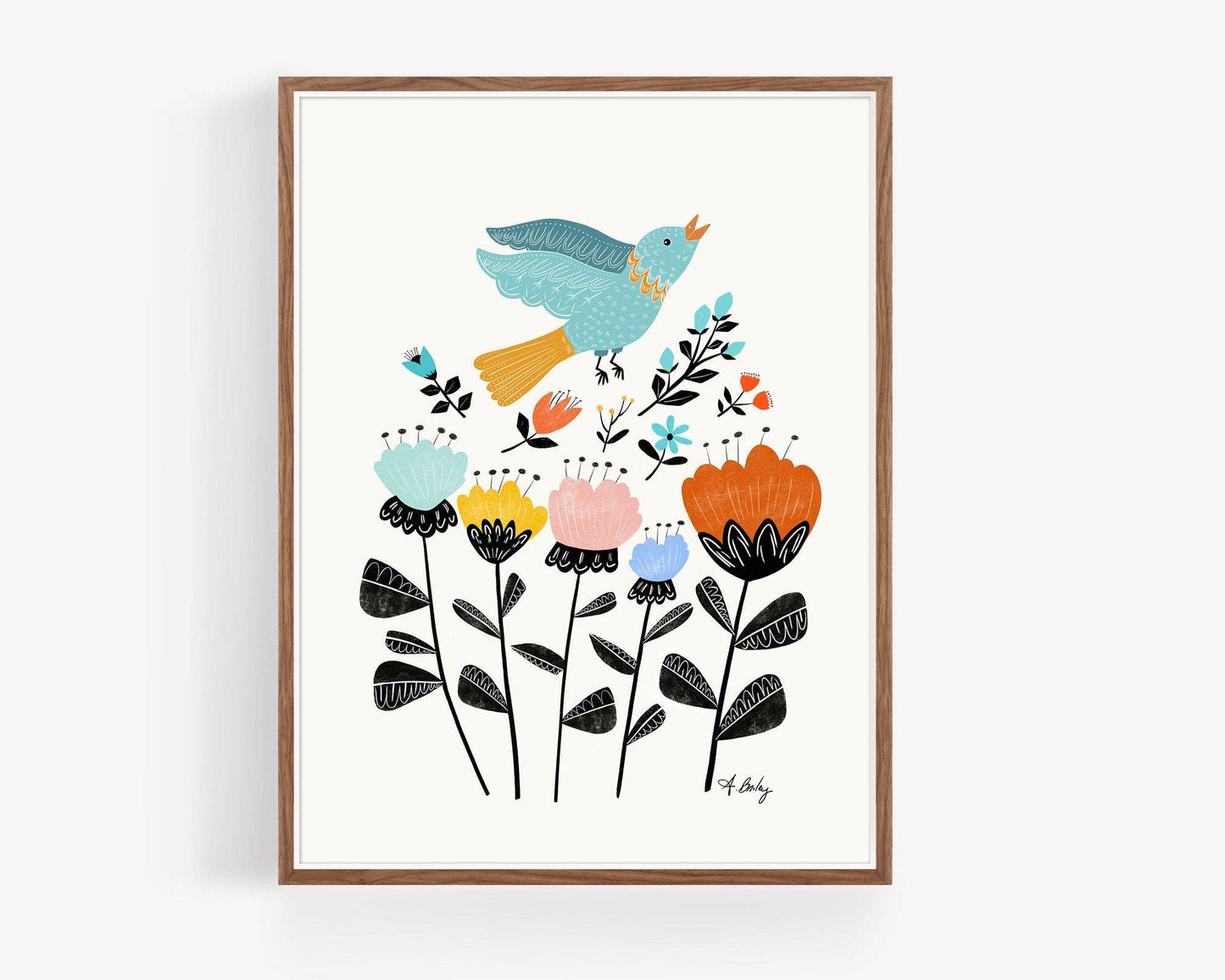 A Song for Everyone - Scandinavian Wall Art - La Vie Est Belle