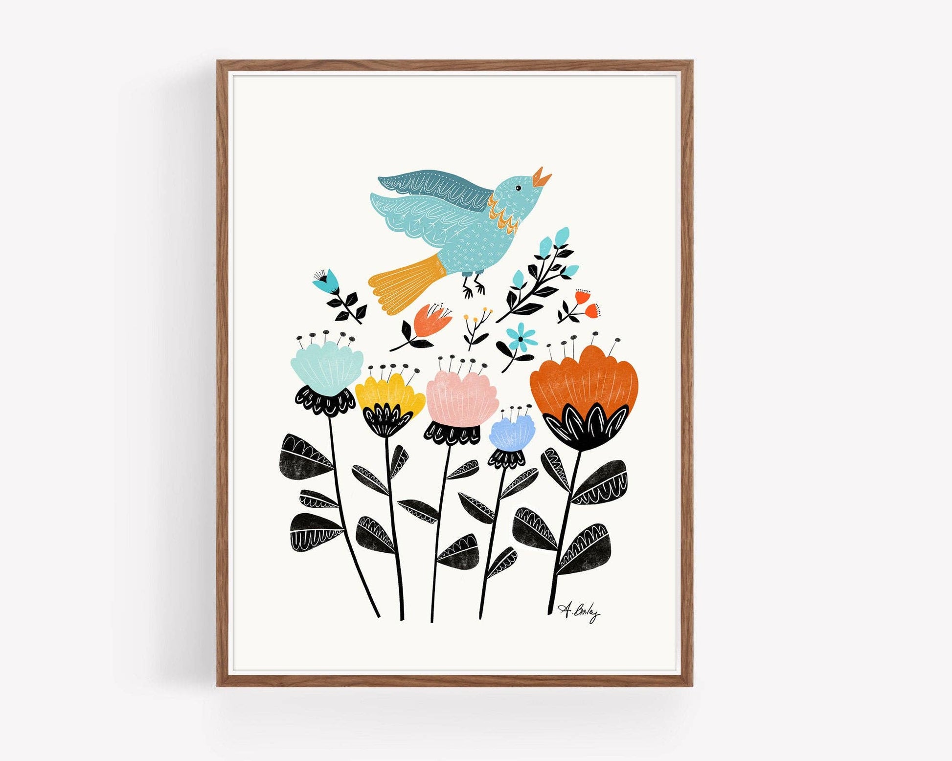 A Song for Everyone - Scandinavian Wall Art - La Vie Est Belle