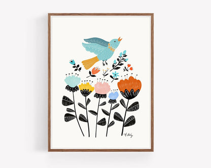 A Song for Everyone - Scandinavian Wall Art - La Vie Est Belle