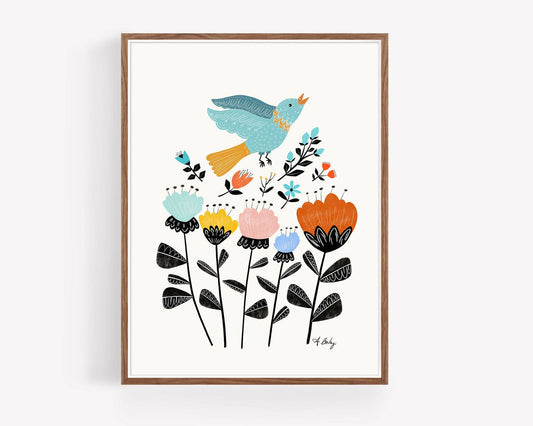 A Song for Everyone - Scandinavian Wall Art - La Vie Est Belle