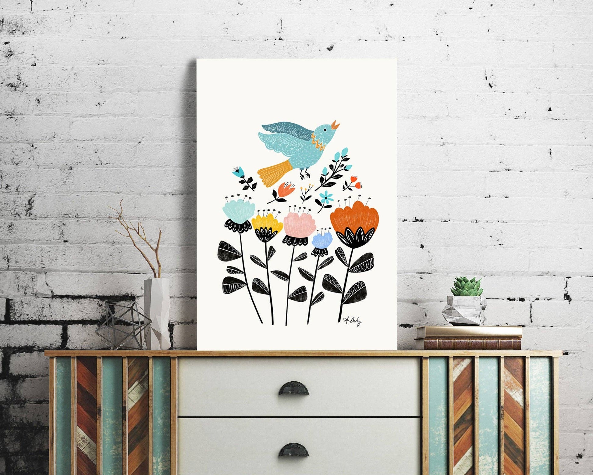 A Song for Everyone - Scandinavian Wall Art - La Vie Est Belle
