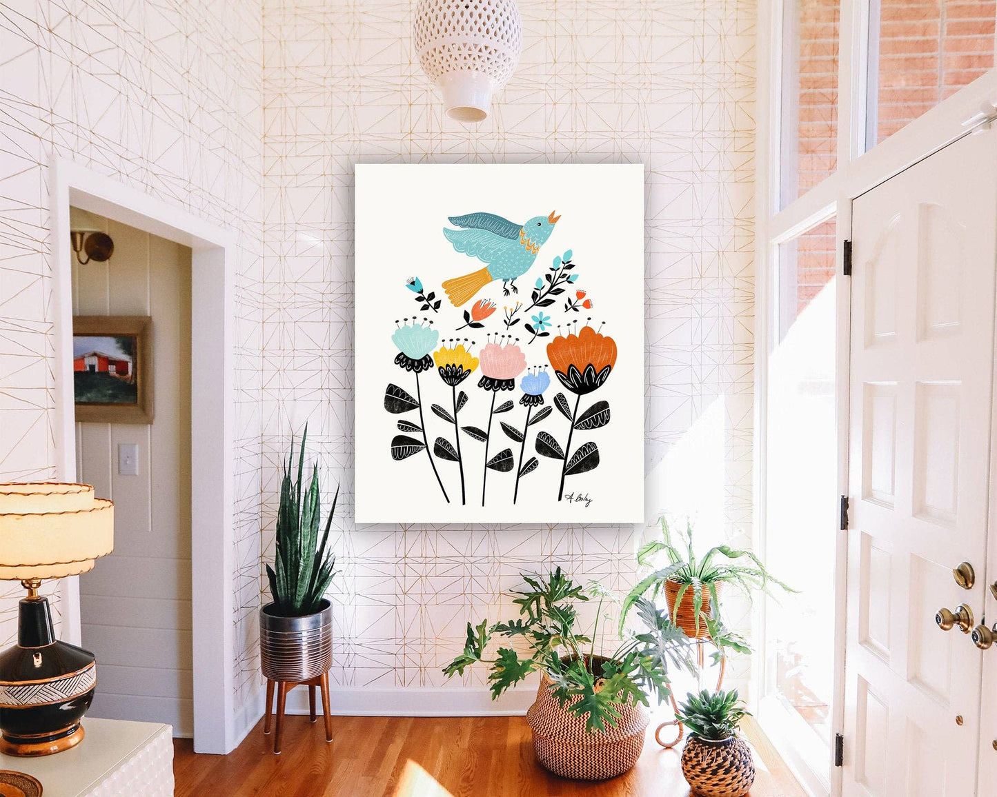 A Song for Everyone - Scandinavian Wall Art - La Vie Est Belle