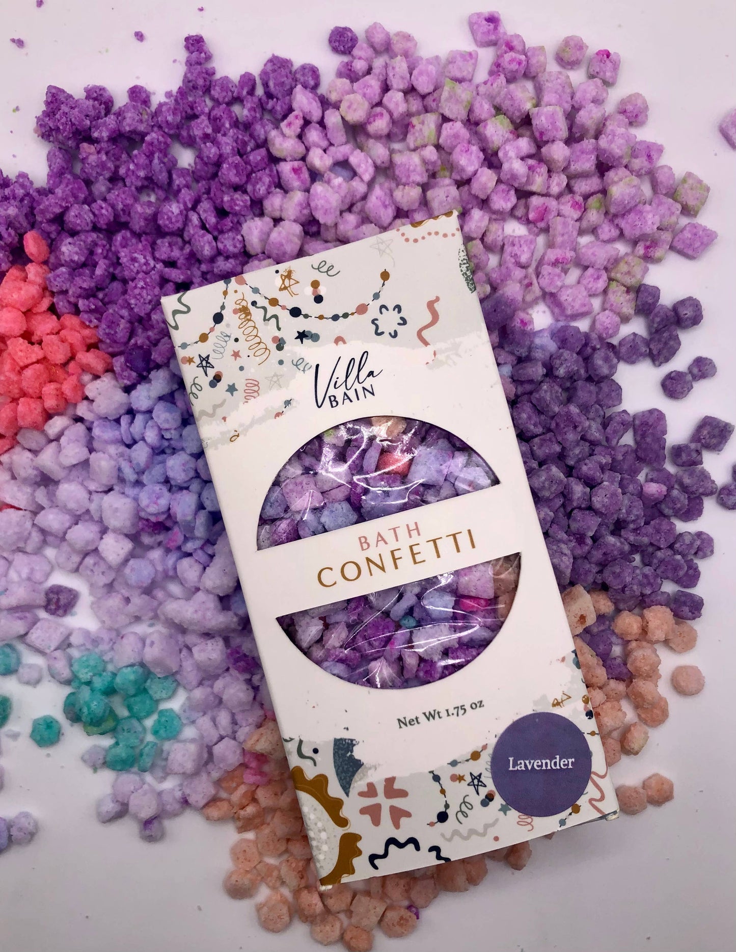 Lavender Bath Confetti