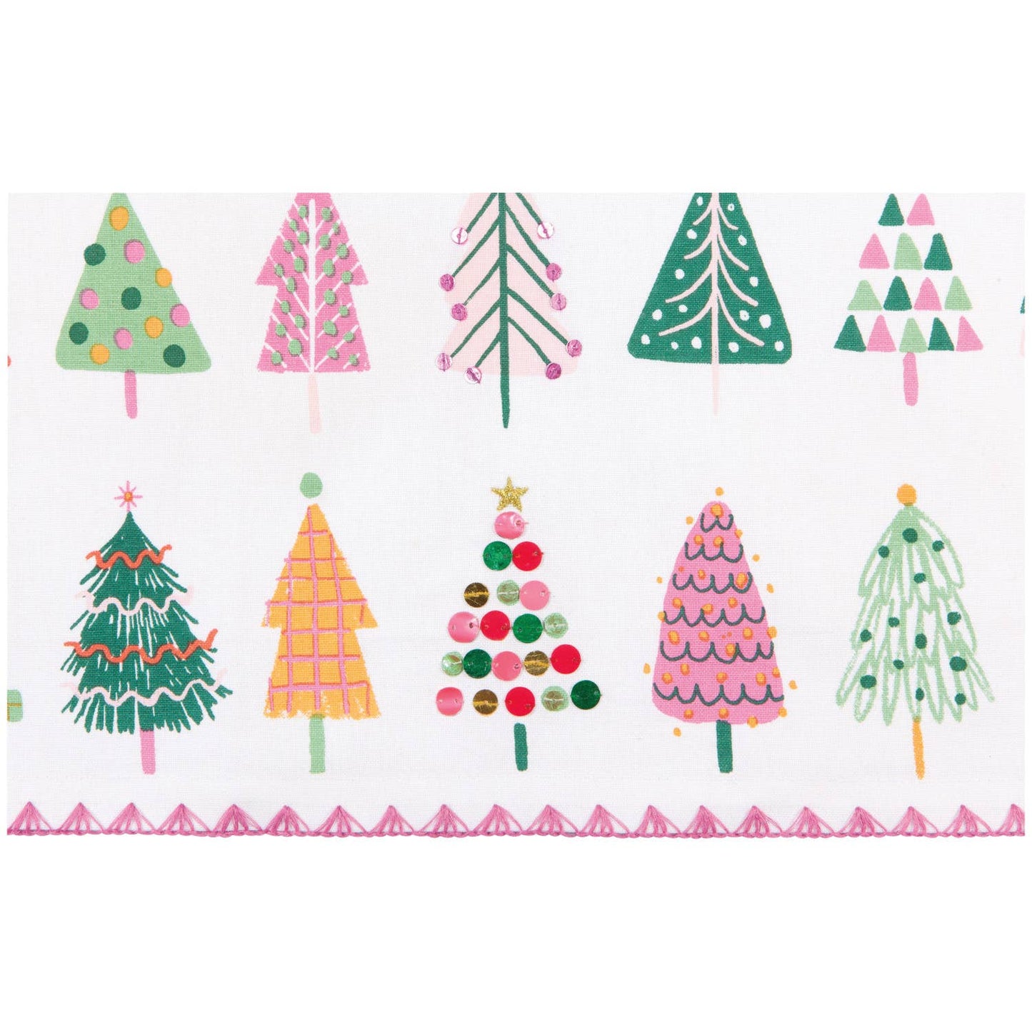 Glitzmas Christmas Dishtowel