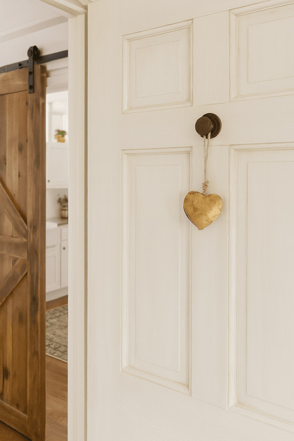Alaya Heart Wind Chime - Rustic Bell - La Vie Est Belle
