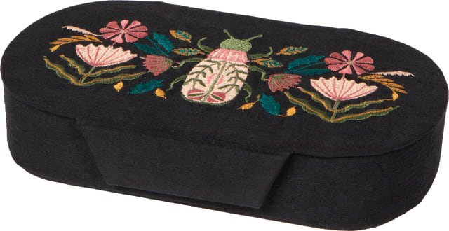 Amulet Embroidered Jewelry Box - La Vie Est Belle