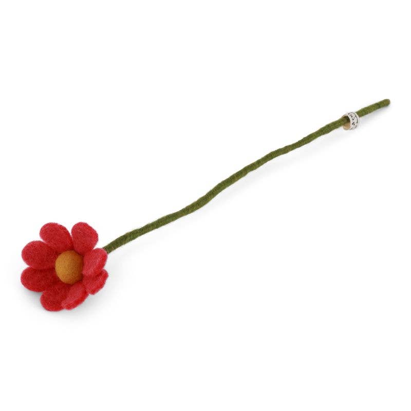 Anemone Melon Felt Flower - La Vie Est Belle