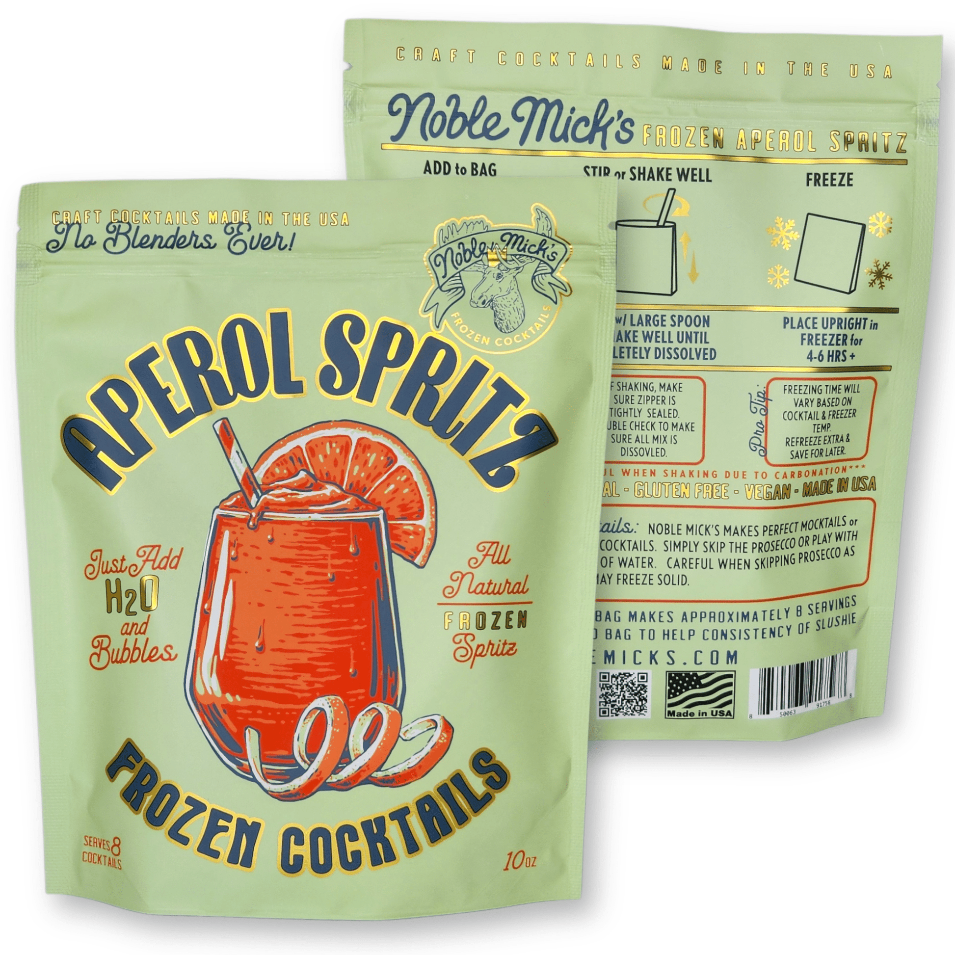 Aperol Spritz Frozen Cocktail Mix -Just add Water + Prosecco - La Vie Est Belle
