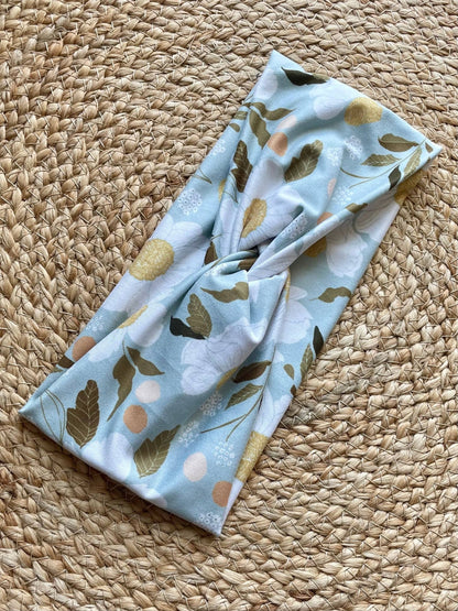 Apricot Blossoms Knit Twist Headband - La Vie Est Belle