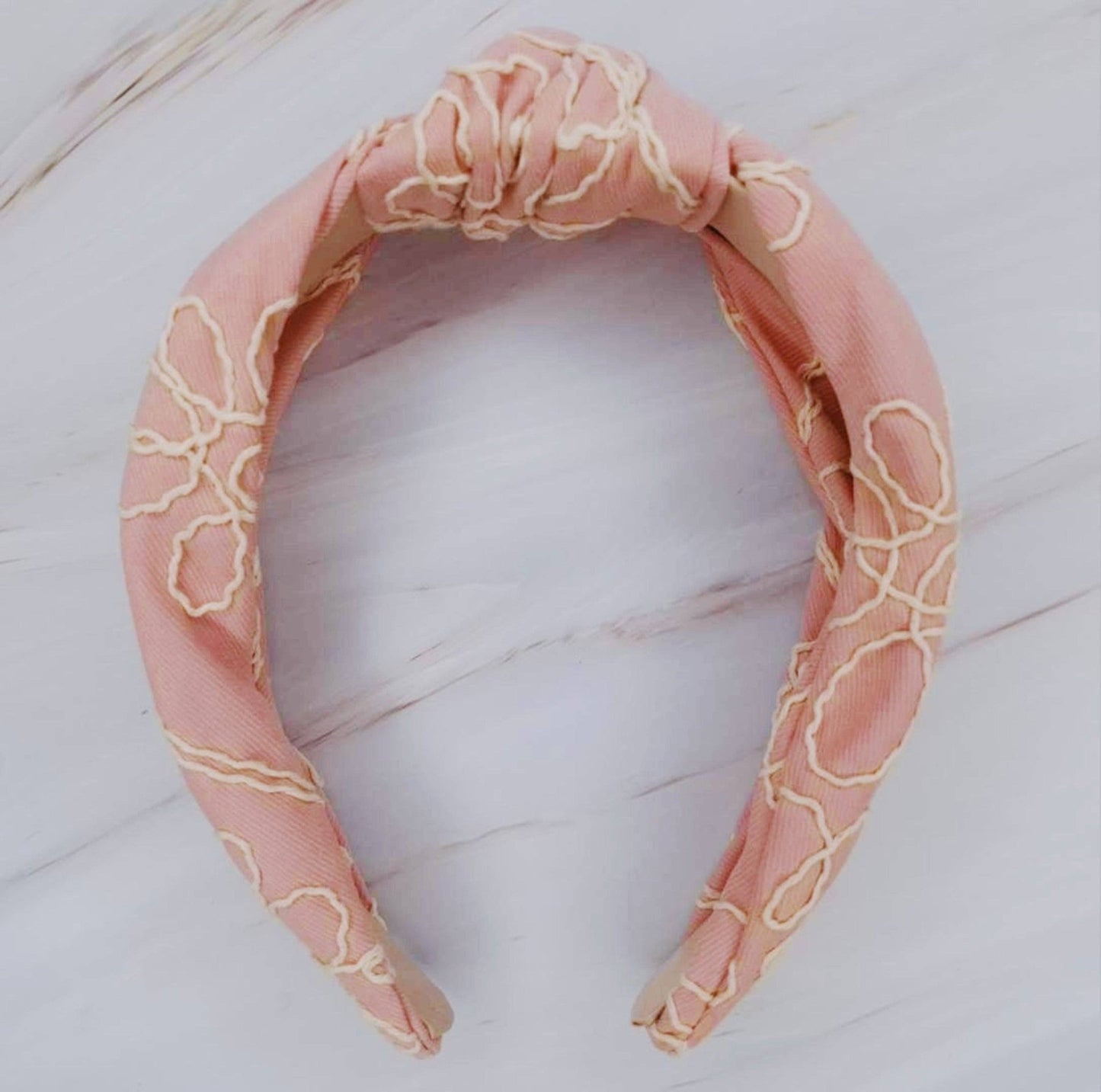 Artful Stitch Knotted Headband - La Vie Est Belle