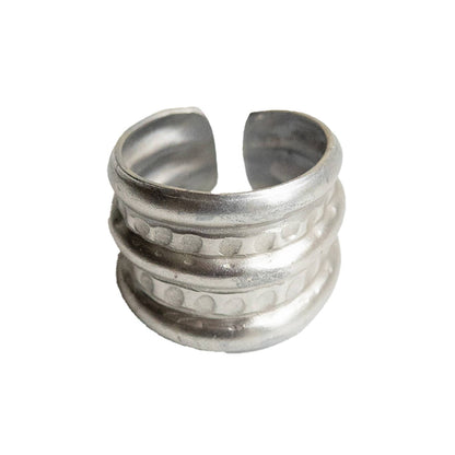 Artifact Ring - Silver - La Vie Est Belle