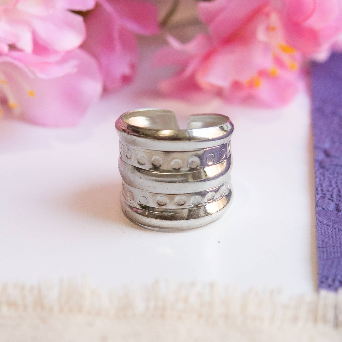 Artifact Ring - Silver - La Vie Est Belle