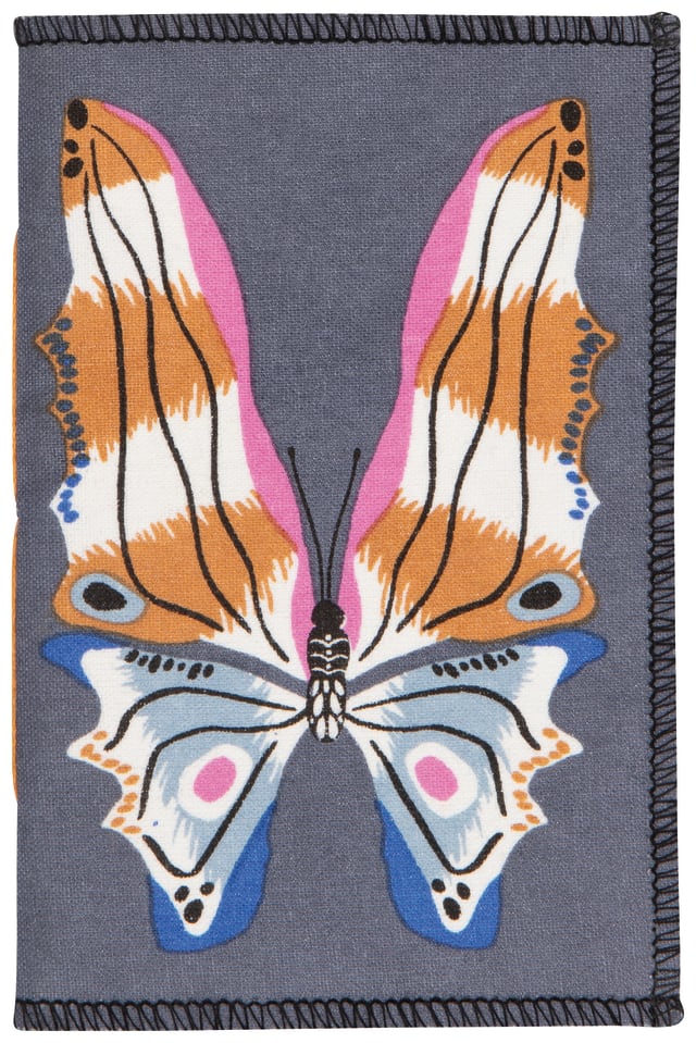 Aurora Printed Fabric Cover Notebook - La Vie Est Belle