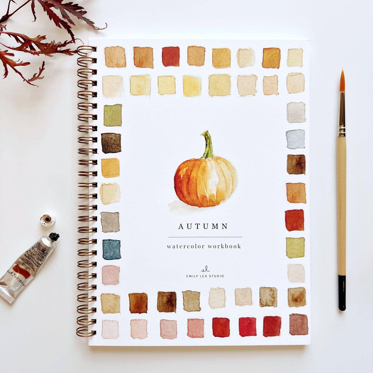 Autumn watercolor workbook - La Vie Est Belle