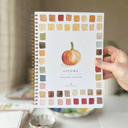 Autumn watercolor workbook - La Vie Est Belle