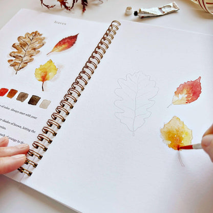 Autumn watercolor workbook - La Vie Est Belle