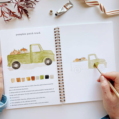 Autumn watercolor workbook - La Vie Est Belle