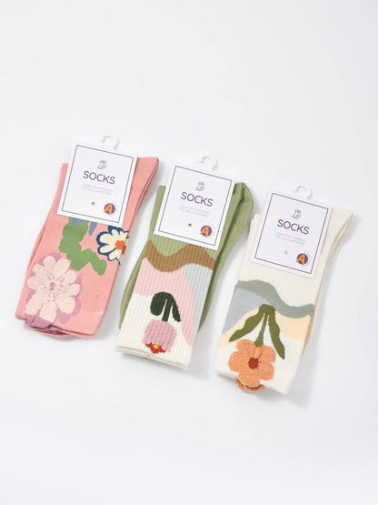 Rufia - Adorable Floral Socks