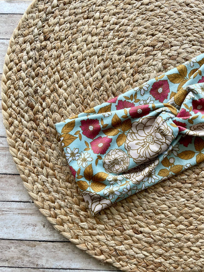 Golden Girl Knit Twist Headband