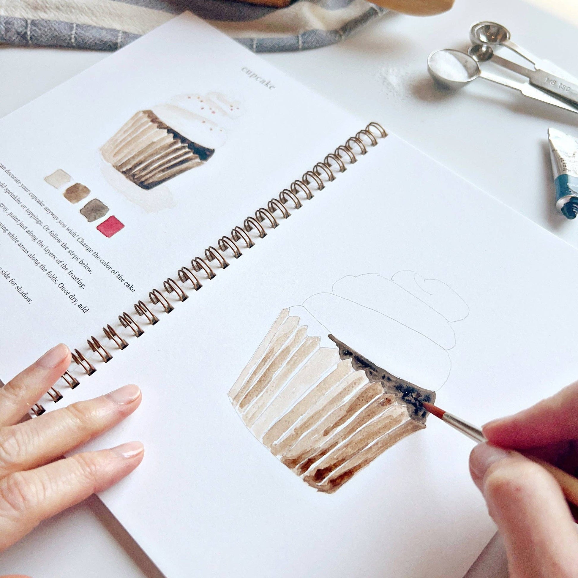 Baking Watercolor Workbook - La Vie Est Belle