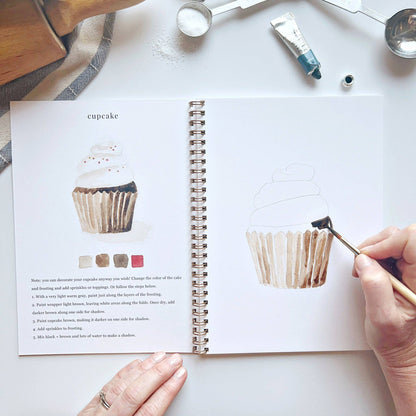 Baking Watercolor Workbook - La Vie Est Belle