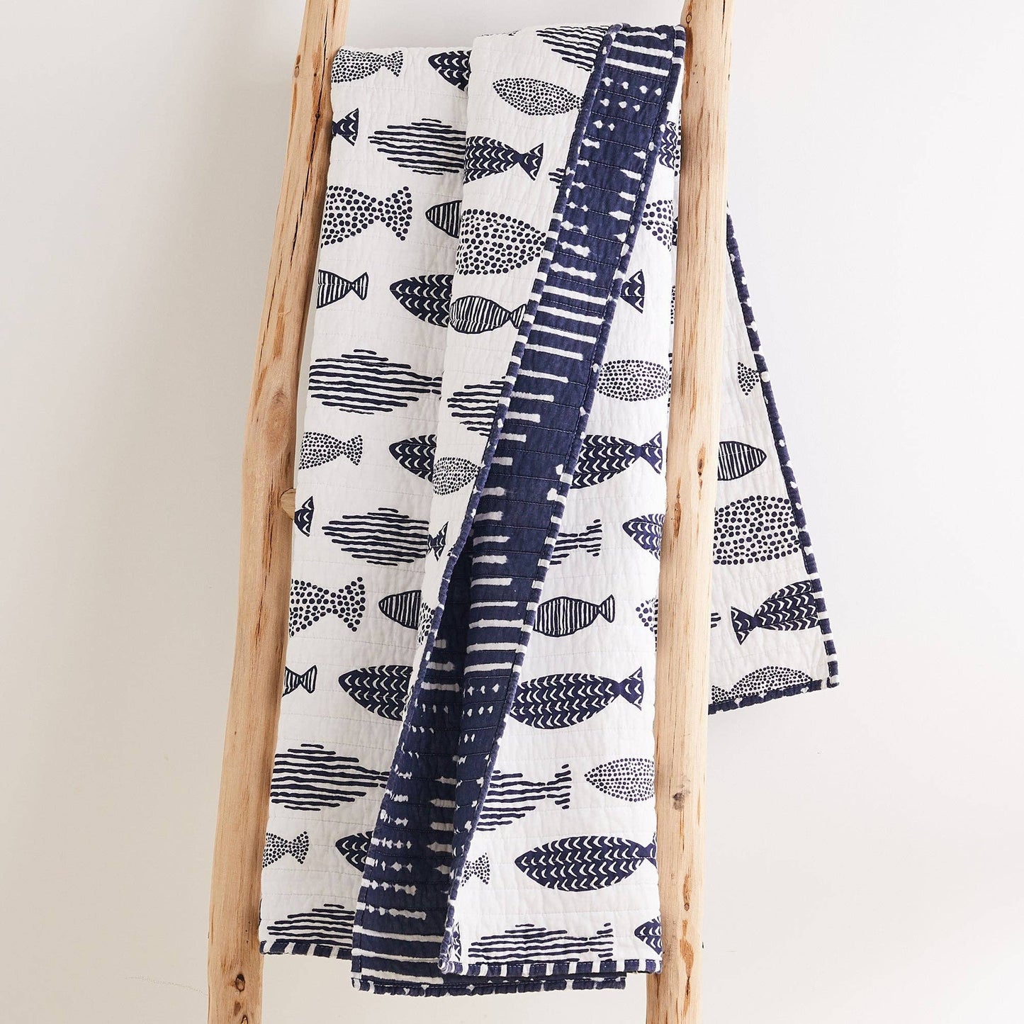Bakio Quilted Throw - La Vie Est Belle