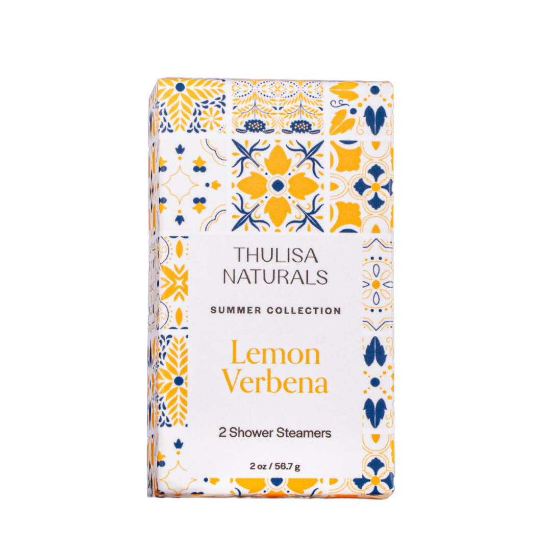 🍋  Lemon Verbena Shower Steamers  | 2 pack Gift Set 🍋