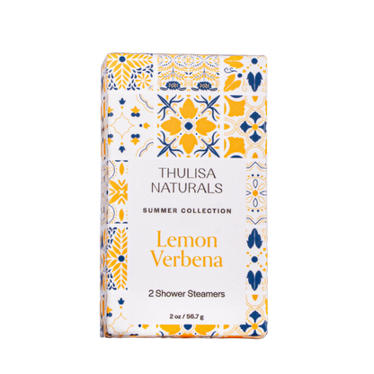 🍋  Lemon Verbena Shower Steamers  | 2 pack Gift Set 🍋