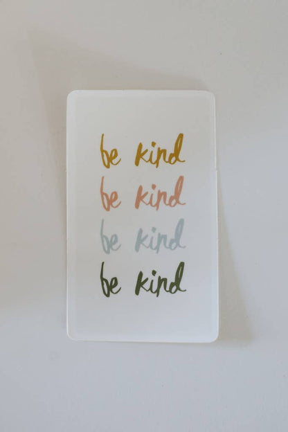 Be Kind Decal Sticker - La Vie Est Belle