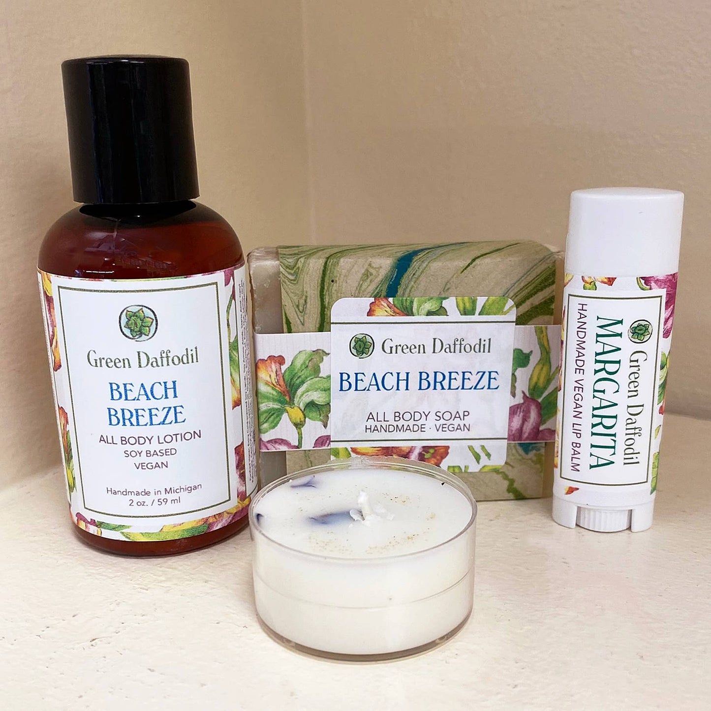 Beach Breeze Organdy Quartet Gift Set - La Vie Est Belle