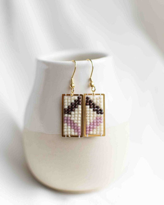 Beaded Earrings in Encantado - La Vie Est Belle