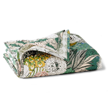 Bettina Floral Quilted Throw - La Vie Est Belle